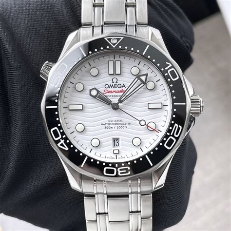 omega seamaster 300 height|Omega Seamaster 300m white dial.